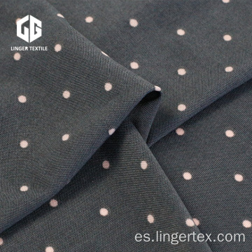 Speckle Polyester Spandex Penetración Impreso Jersey único